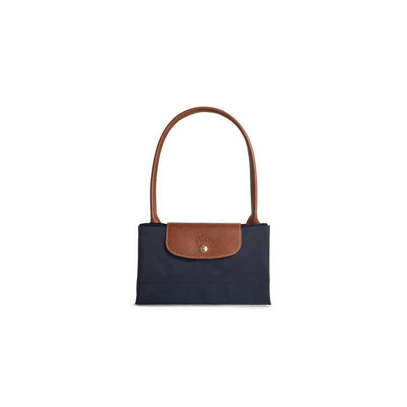 Longchamp 'L Le Pliage Original' Shoulder Bag In Marine Recycled Tela Women